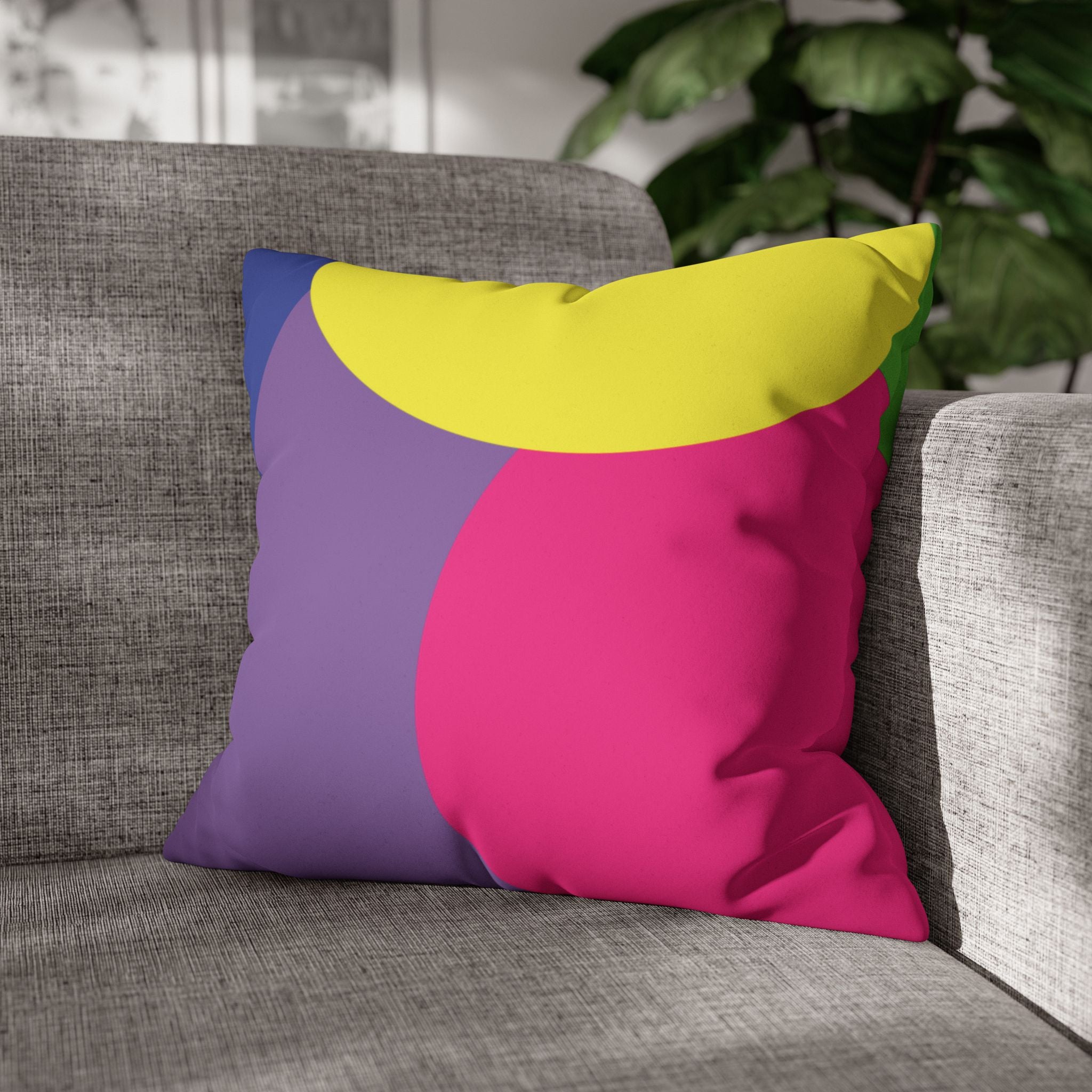 Pillow Case | Faux Suede | Color War