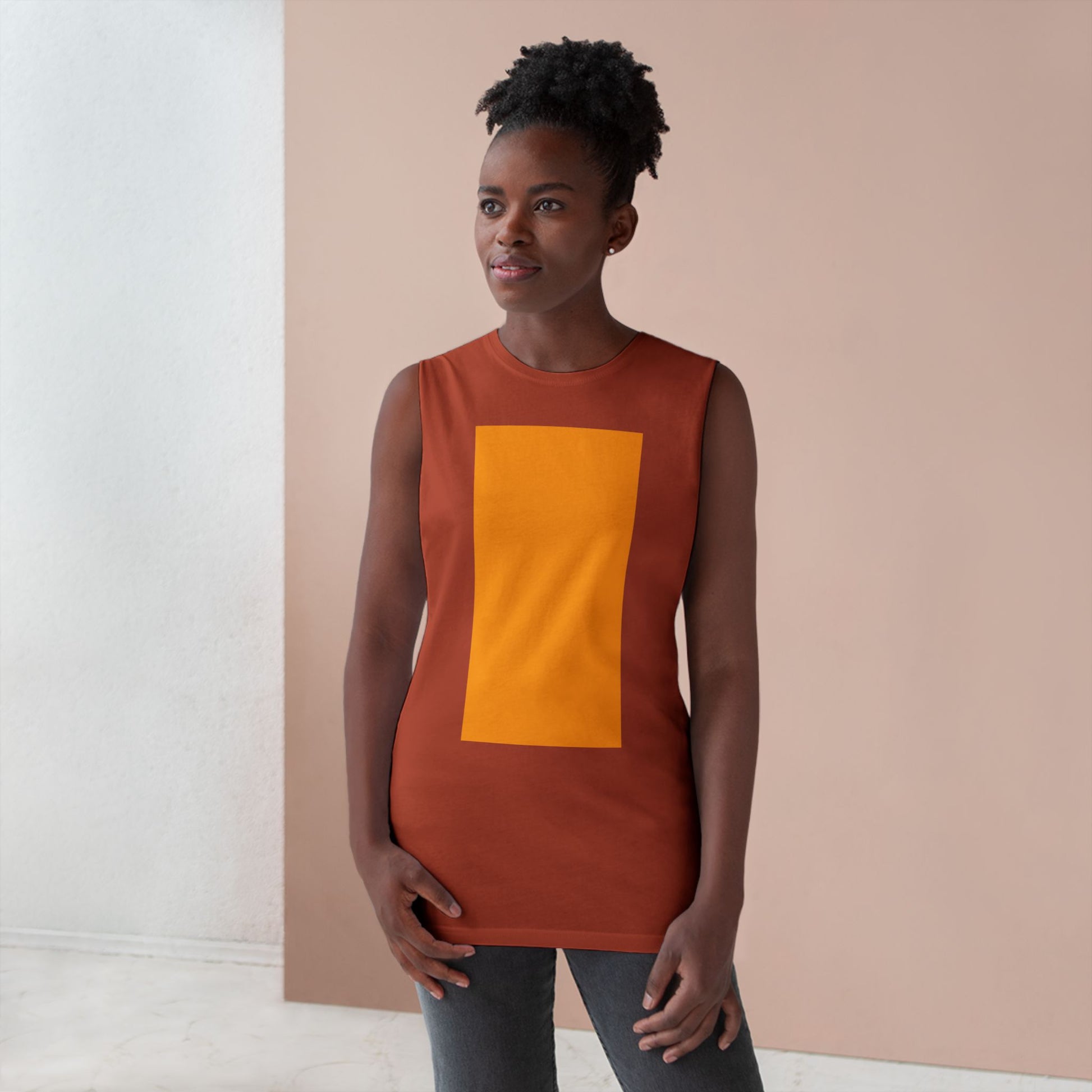 Muscle Tank | Orange