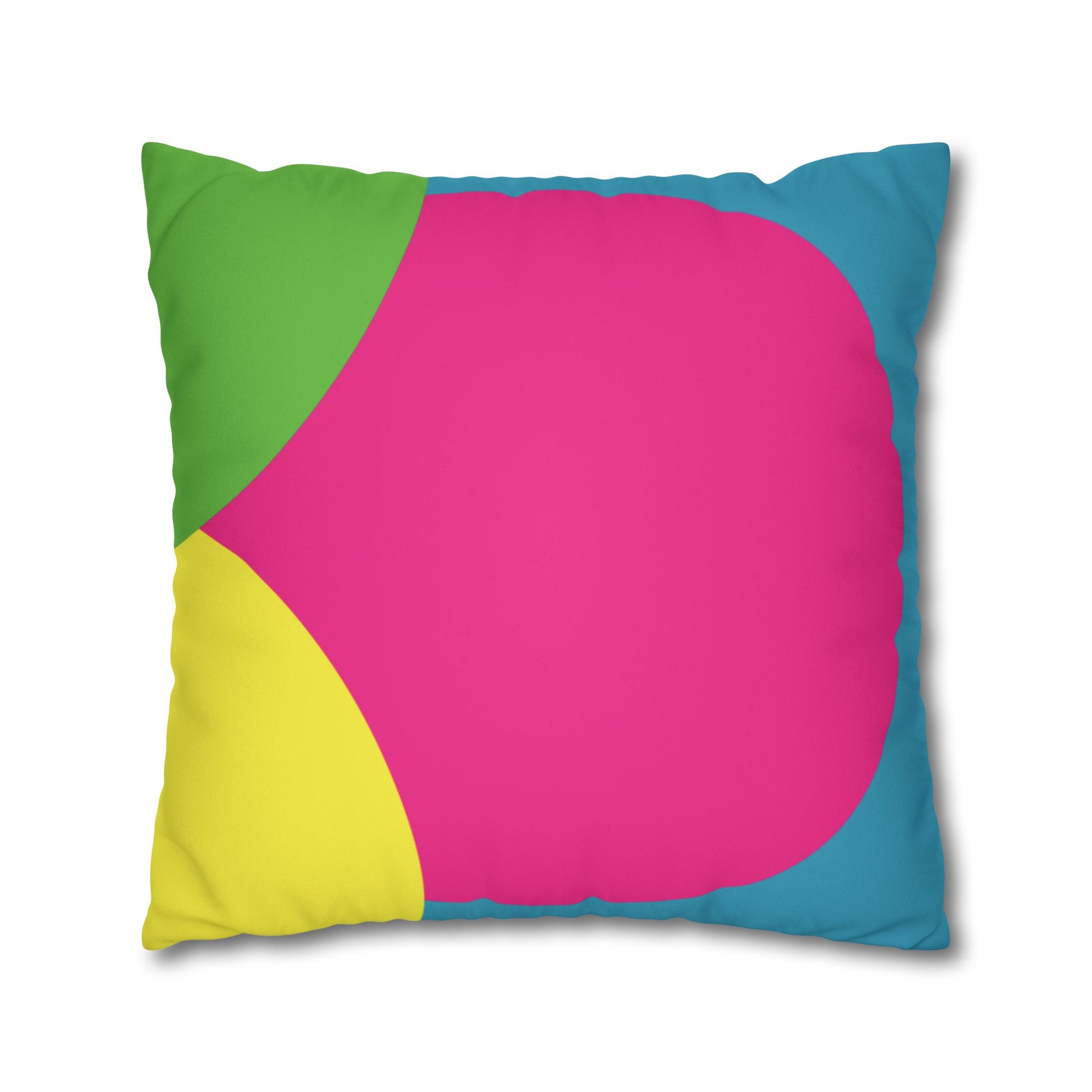 Pillow Case | Faux Suede | Color War