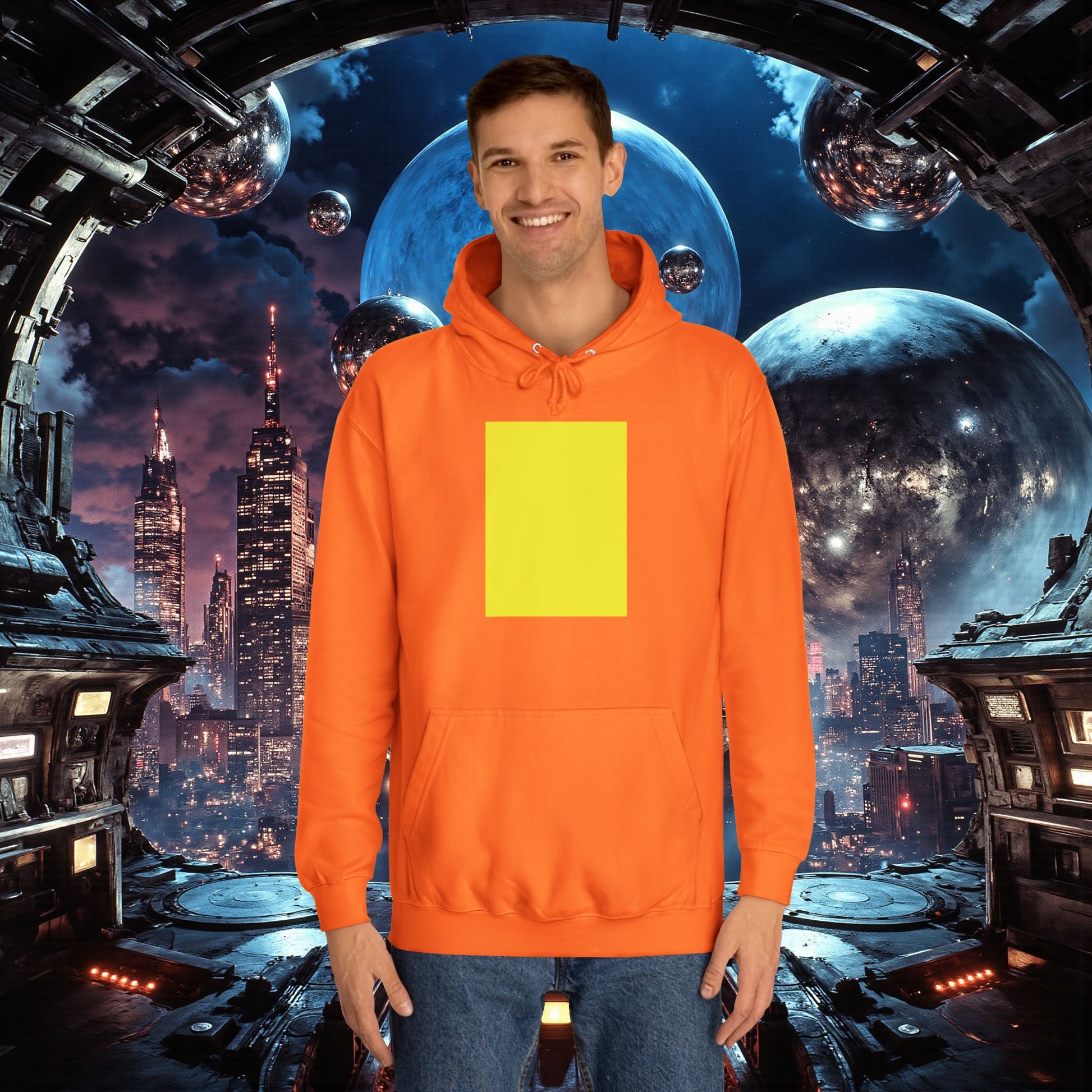 College Hoodie | Yellow