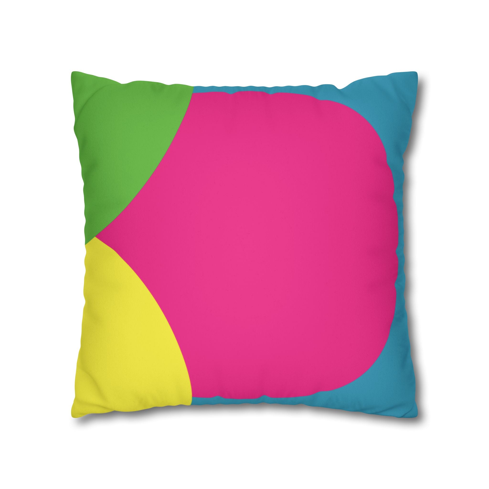 Pillow Case | Faux Suede | Color War