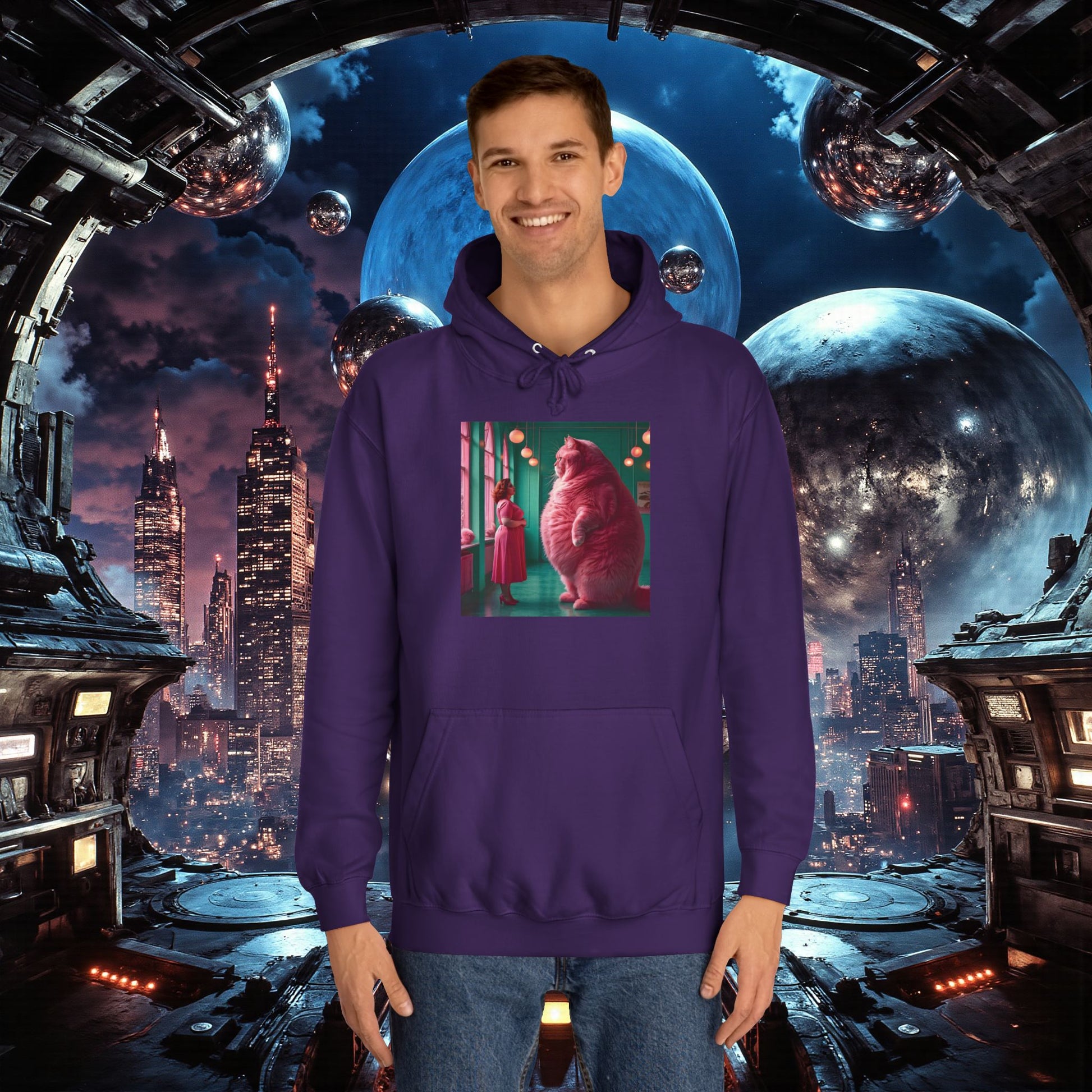 College Hoodie | Pink Pussy