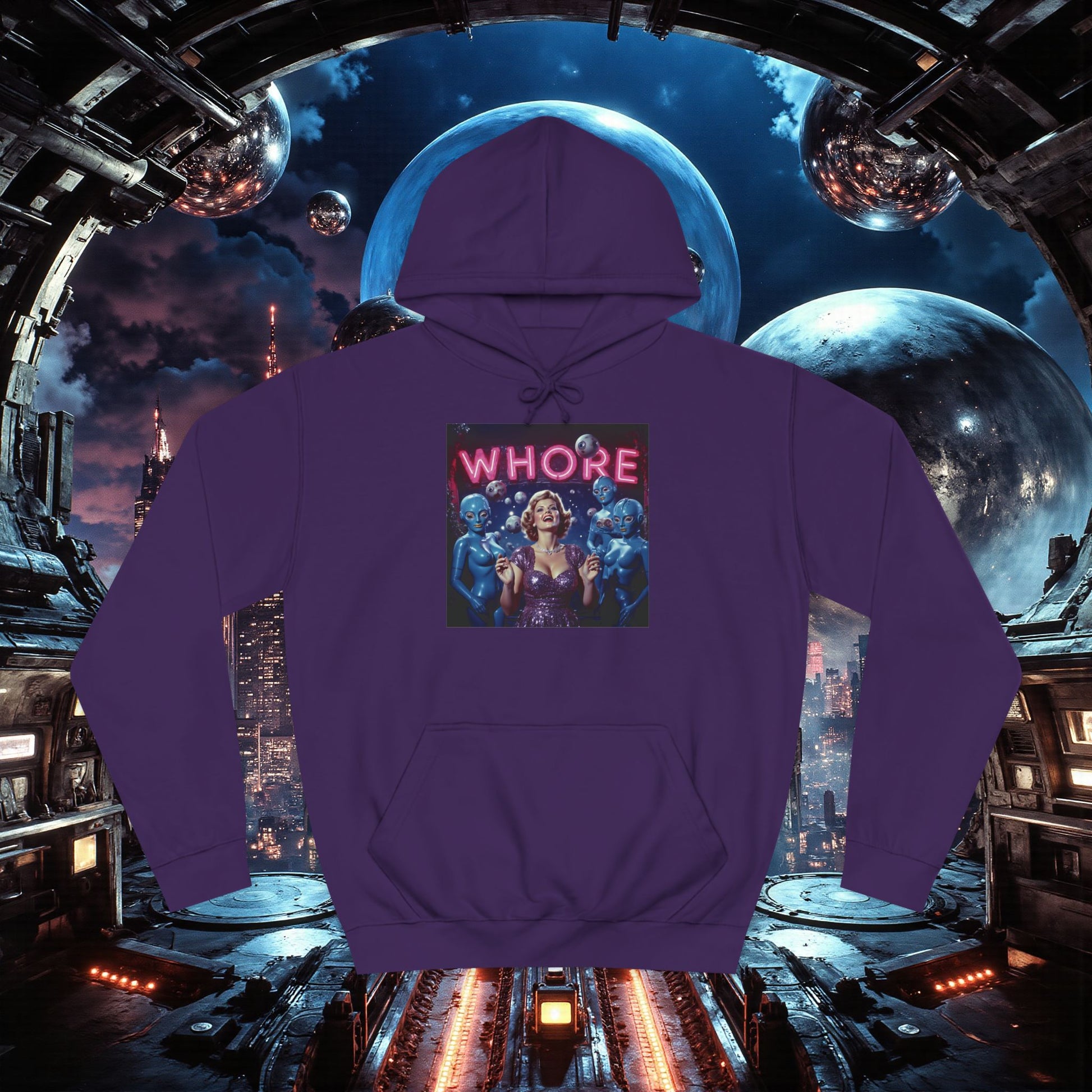 College Hoodie | WHORE