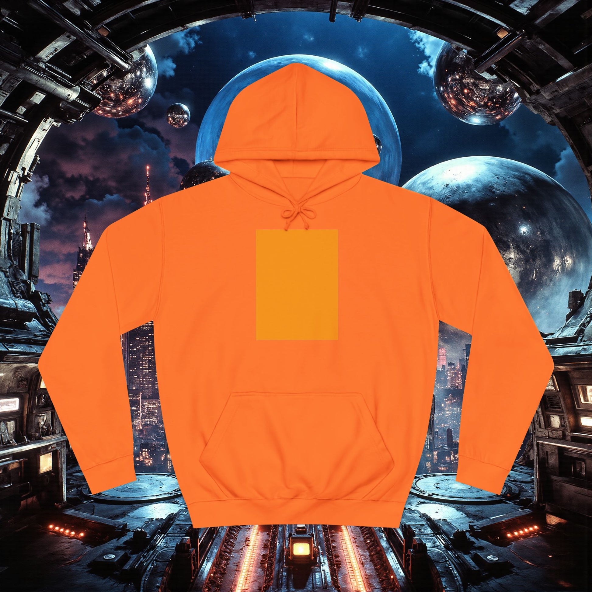 College Hoodie | Orange