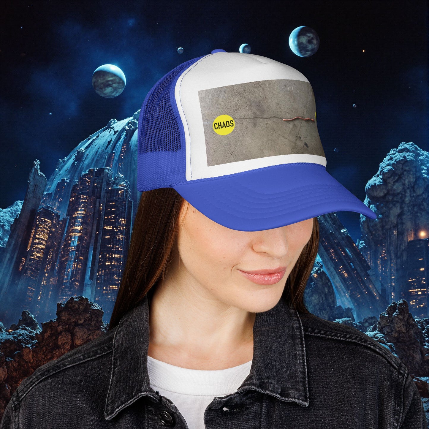 Trucker Hat | Control The Chaos Control The Worm