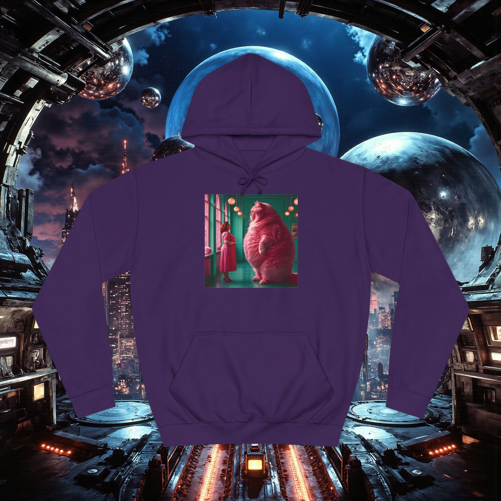 College Hoodie | Pink Pussy