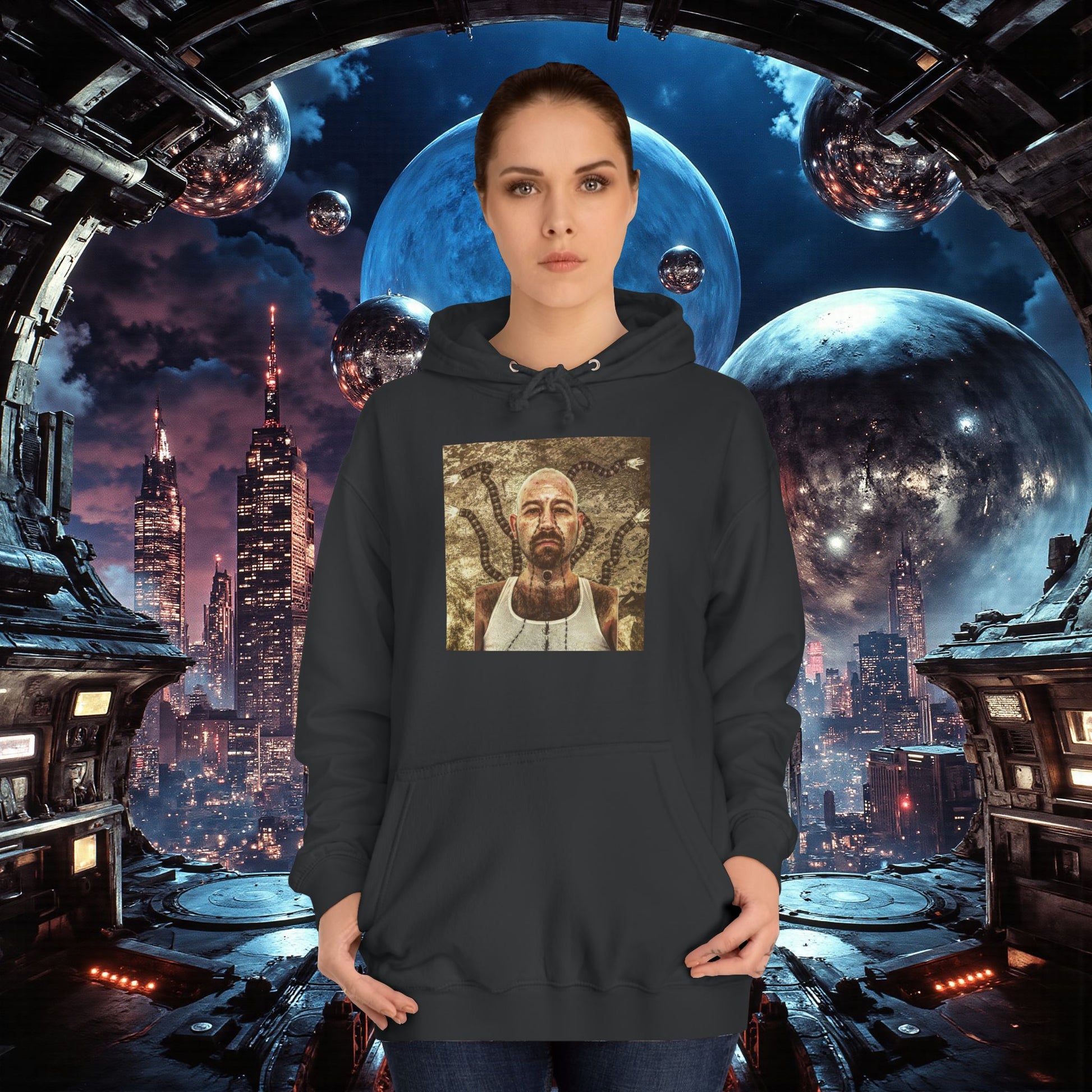 College Hoodie | The End | I Am Adrammelech