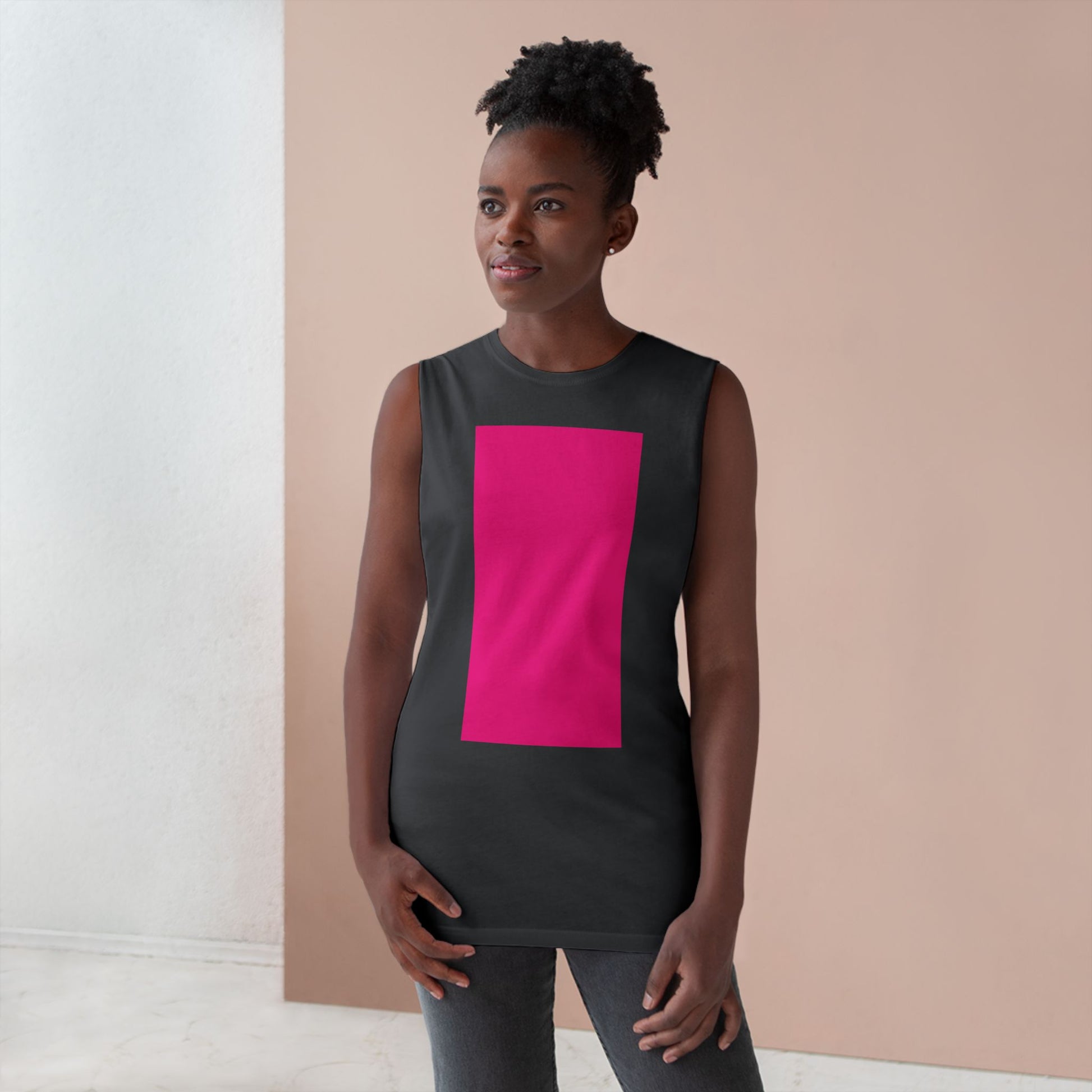 Muscle Tank | Bright Pink